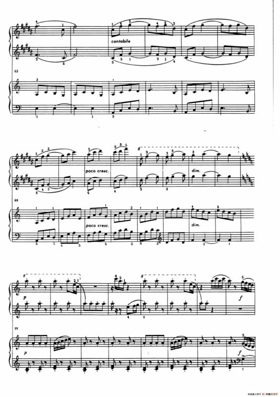 An Overheard Tune - 4 Hands（偶闻的小调·四手联弹）