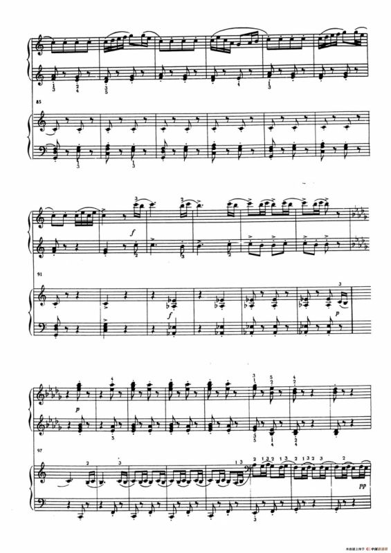 An Overheard Tune - 4 Hands（偶闻的小调·四手联弹）