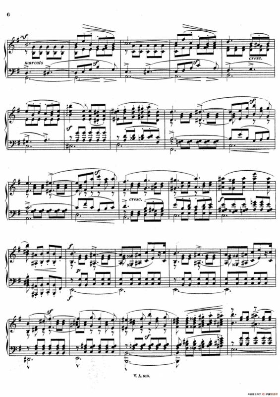 Scherzo in G Major Op.4（G大调谐谑曲）