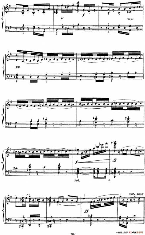 Carmen for Solo Piano（卡门全剧钢琴独奏版）（No.16）