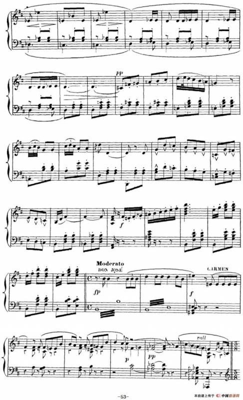 Carmen for Solo Piano（卡门全剧钢琴独奏版）（No.10）