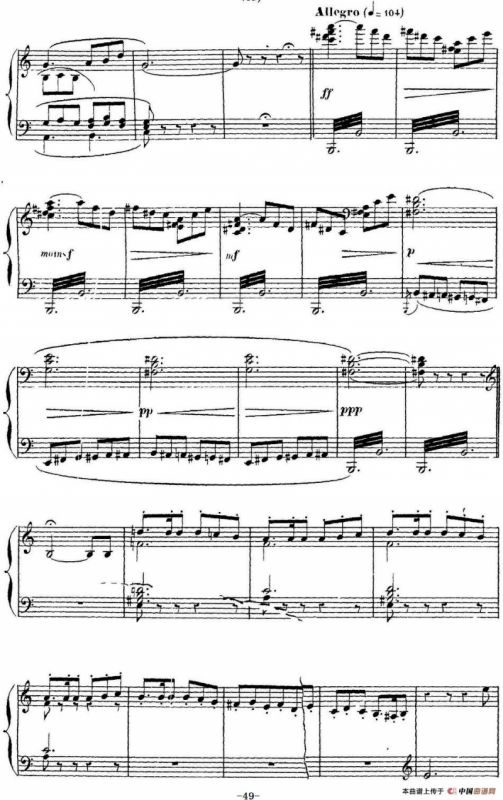 Carmen for Solo Piano（卡门全剧钢琴独奏版）（No.9）