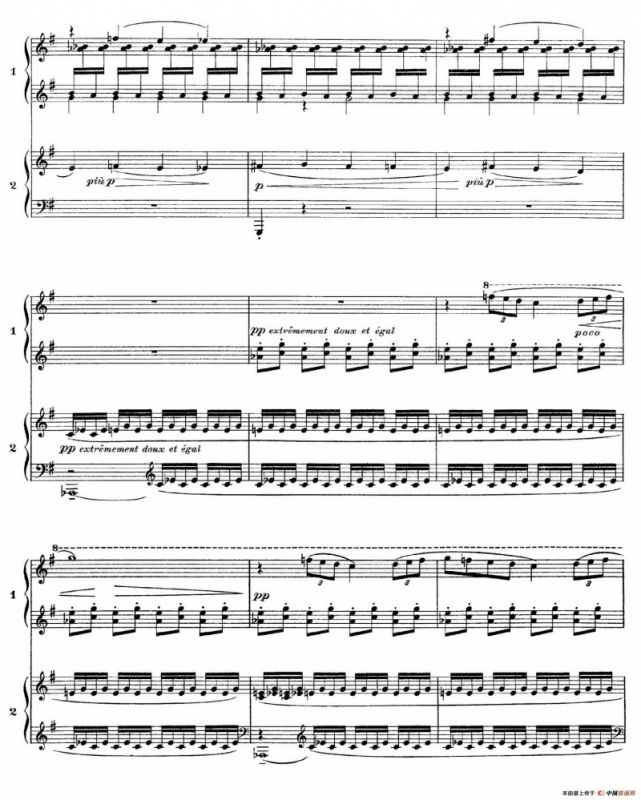 Six Epigraphes Antiques（6首古代墓志铭·四手联弹·Ⅵ）