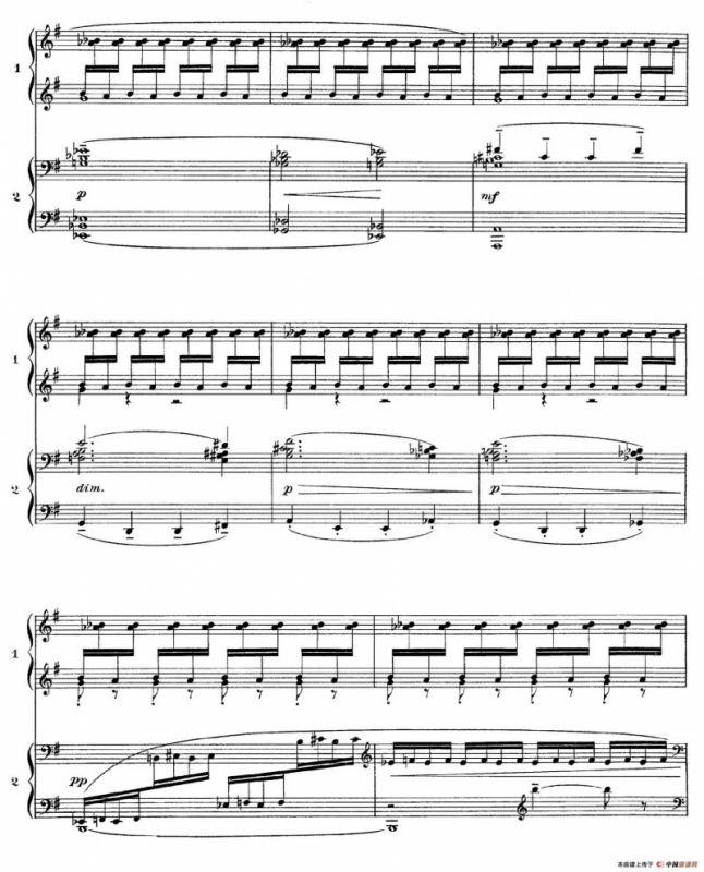 Six Epigraphes Antiques（6首古代墓志铭·四手联弹·Ⅵ）