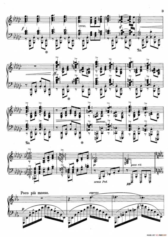 Four Rhapsodies Op.11（4首狂想曲·Ⅳ）