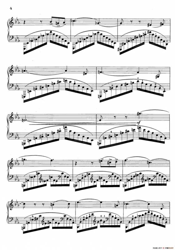 Four Rhapsodies Op.11（4首狂想曲·Ⅳ）