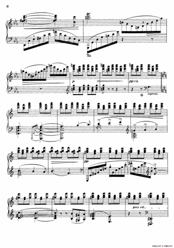 Four Rhapsodies Op.11（4首狂想曲·Ⅳ）