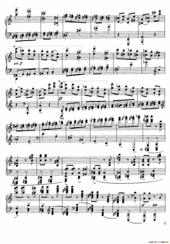 Four Rhapsodies Op.11（4首狂想曲·Ⅲ）