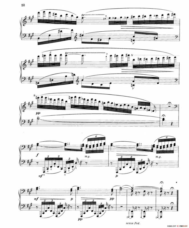 Four Rhapsodies Op.11（4首狂想曲·Ⅱ）