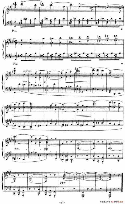 Carmen for Solo Piano（卡门全剧钢琴独奏版）（No.8）