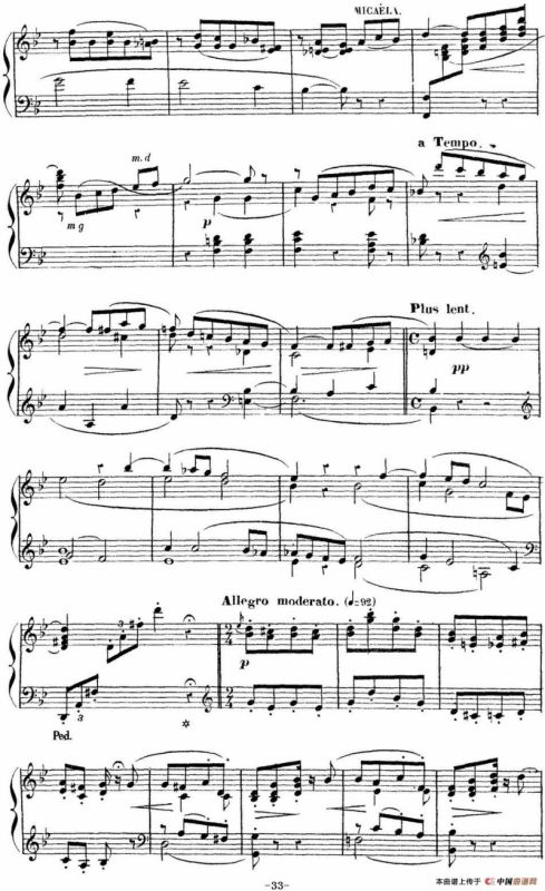 Carmen for Solo Piano（卡门全剧钢琴独奏版）（No.7）