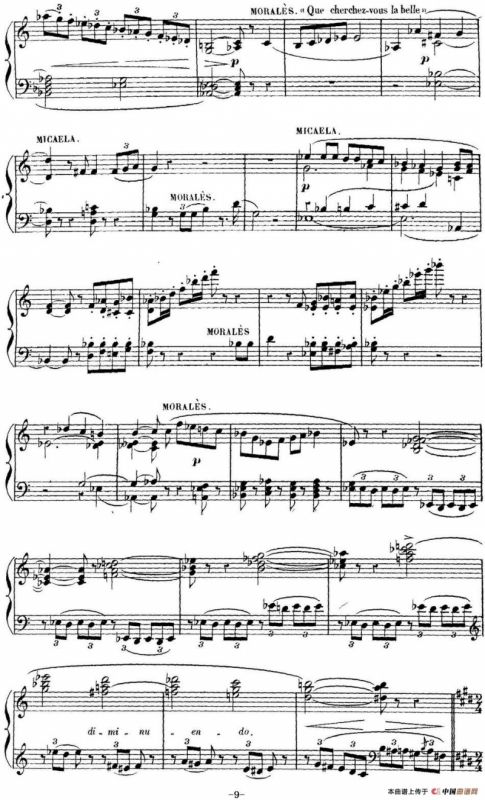 Carmen for Solo Piano（卡门全剧钢琴独奏版）（No.2）