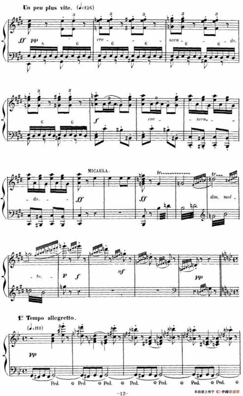 Carmen for Solo Piano（卡门全剧钢琴独奏版）（No.2）