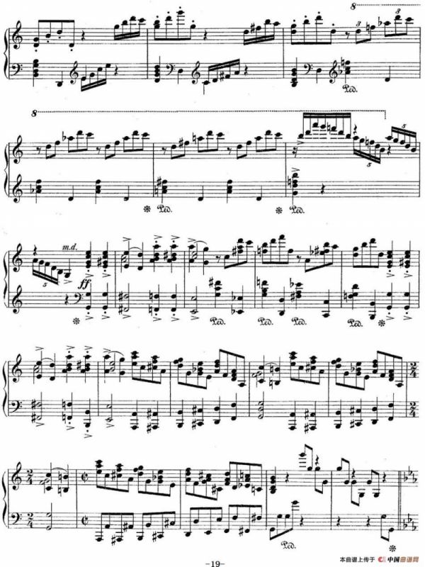 莫什科夫斯基-幻想小品集Op.52（Ⅵ）