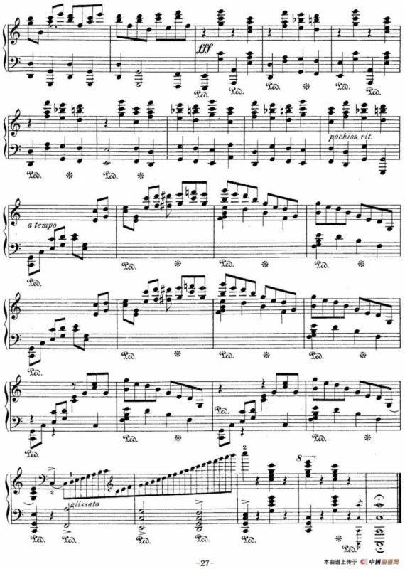 莫什科夫斯基-幻想小品集Op.52（Ⅵ）