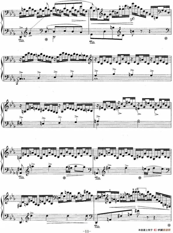 莫什科夫斯基-幻想小品集Op.52（Ⅴ）