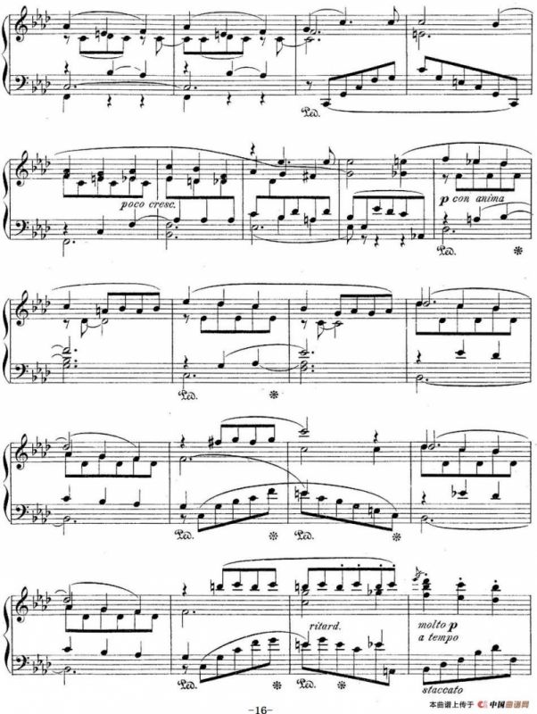 莫什科夫斯基-幻想小品集Op.52（Ⅴ）