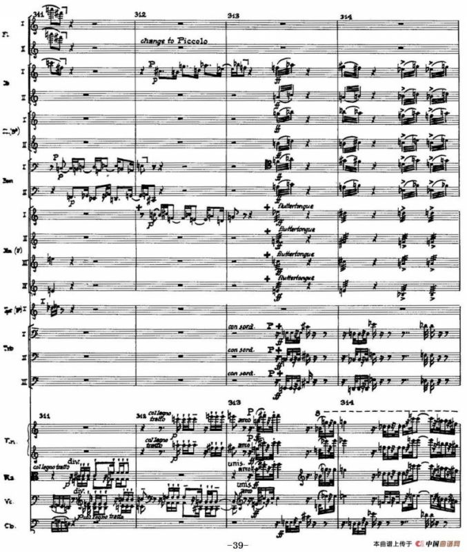 Piano Concerto Op.42（钢琴协奏曲总谱P35-66）