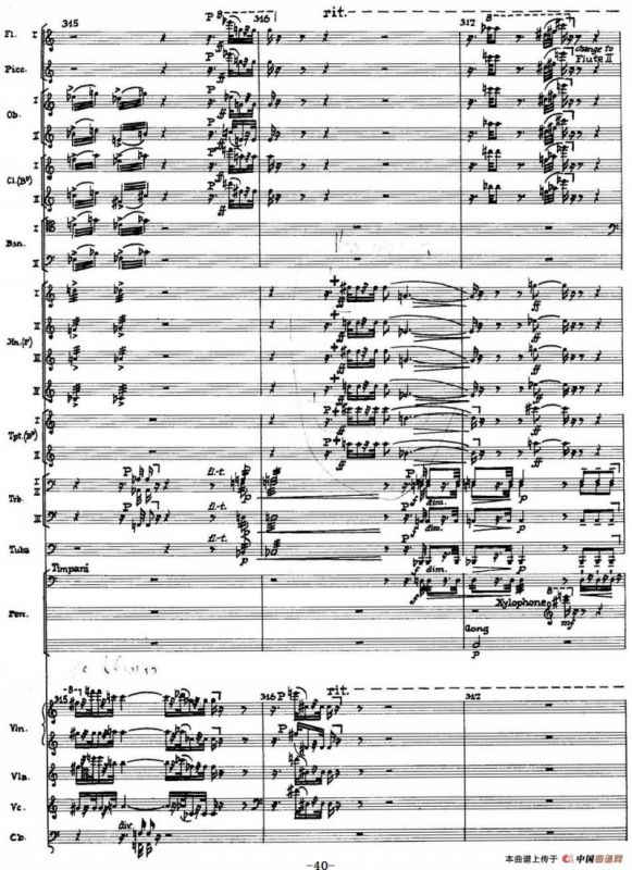 Piano Concerto Op.42（钢琴协奏曲总谱P35-66）