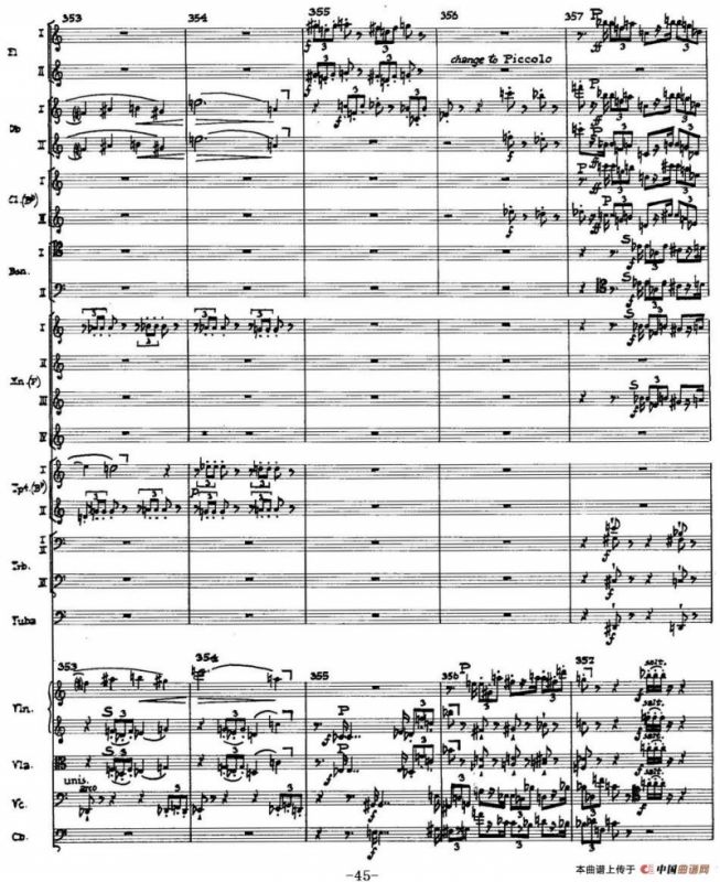 Piano Concerto Op.42（钢琴协奏曲总谱P35-66）