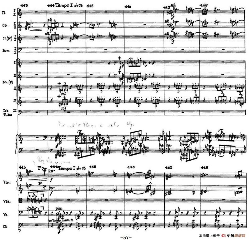 Piano Concerto Op.42（钢琴协奏曲总谱P35-66）