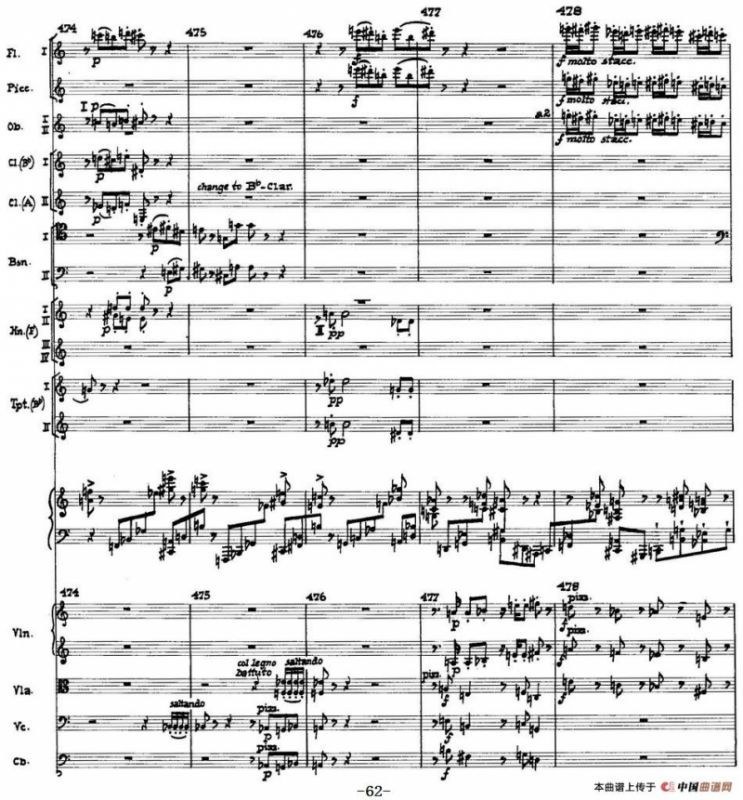 Piano Concerto Op.42（钢琴协奏曲总谱P35-66）