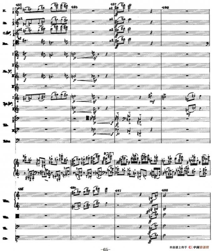 Piano Concerto Op.42（钢琴协奏曲总谱P35-66）