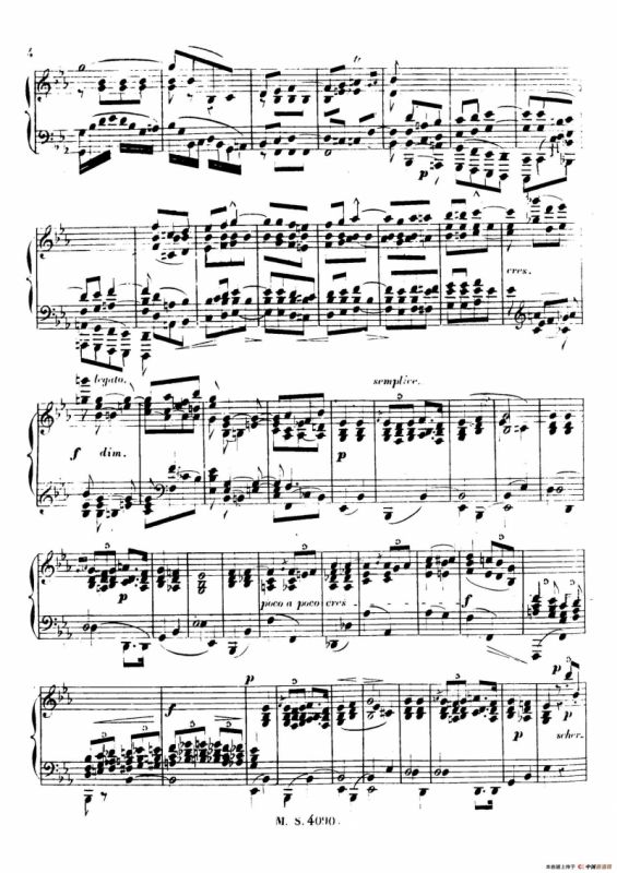 c小调钢琴奏鸣曲 （Piano Sonata in c Minor Op.56）