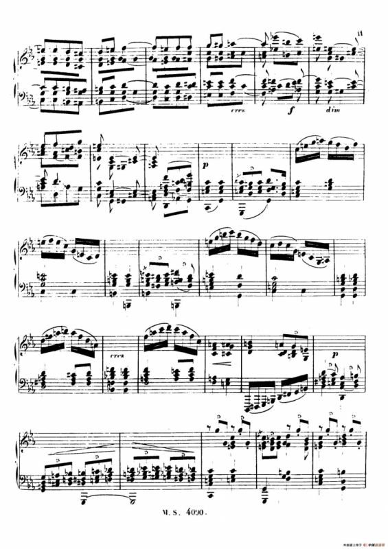 c小调钢琴奏鸣曲 （Piano Sonata in c Minor Op.56）