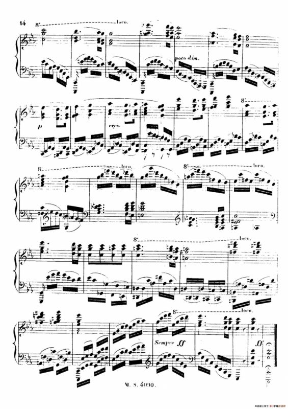 c小调钢琴奏鸣曲 （Piano Sonata in c Minor Op.56）