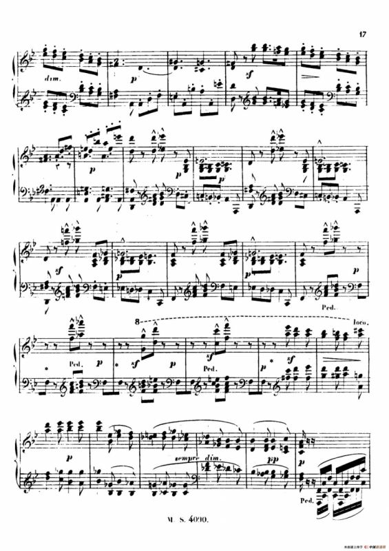 c小调钢琴奏鸣曲 （Piano Sonata in c Minor Op.56）