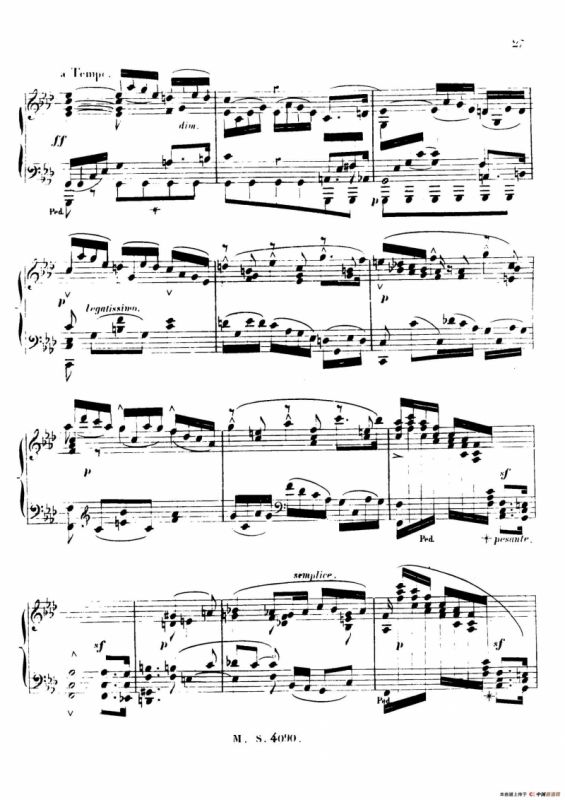 c小调钢琴奏鸣曲 （Piano Sonata in c Minor Op.56）