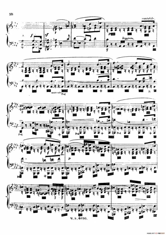 c小调钢琴奏鸣曲 （Piano Sonata in c Minor Op.56）