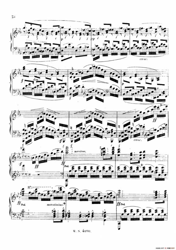 c小调钢琴奏鸣曲 （Piano Sonata in c Minor Op.56）