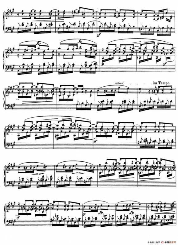 Albumbl?tter Op.124（纪念册页）（No.19）