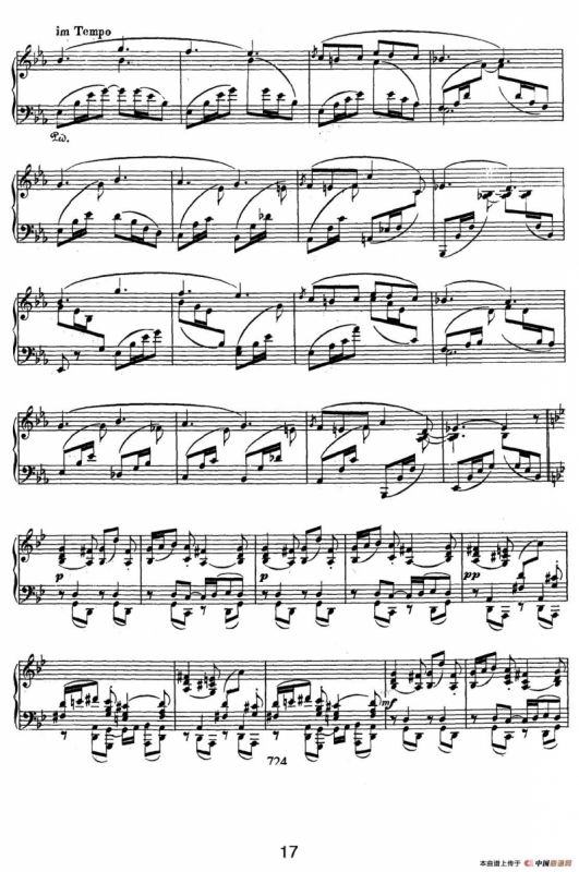 Albumbl?tter Op.124（纪念册页）（No.16）