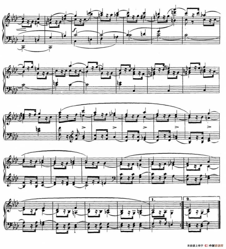 Albumbl?tter Op.124（纪念册页）（No.12）