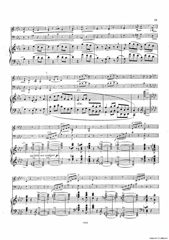 Piano Trio No.3 in c Minor Op.101（c小调第三钢琴三重奏）