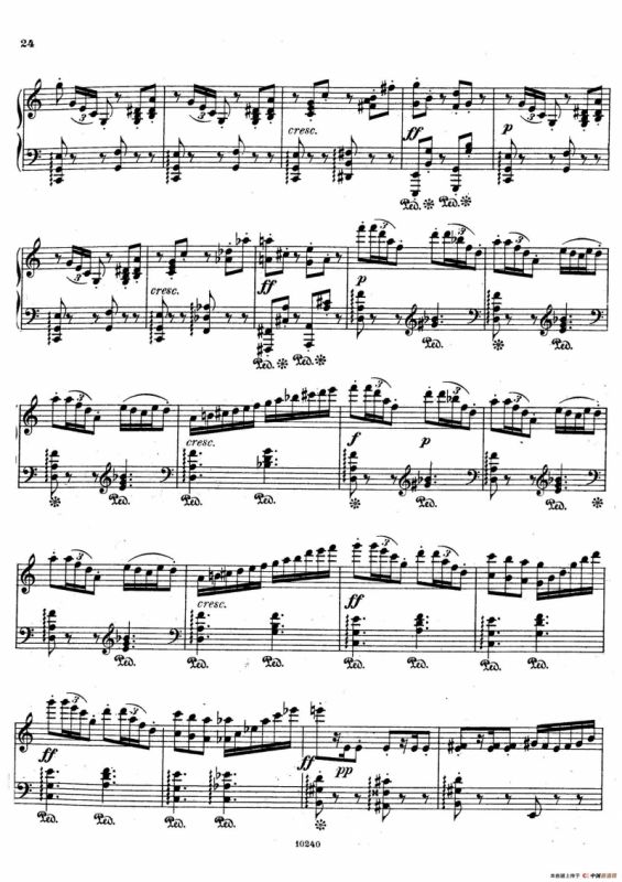 Etudes Rythmiques Op.149（节奏练习曲集）（6）