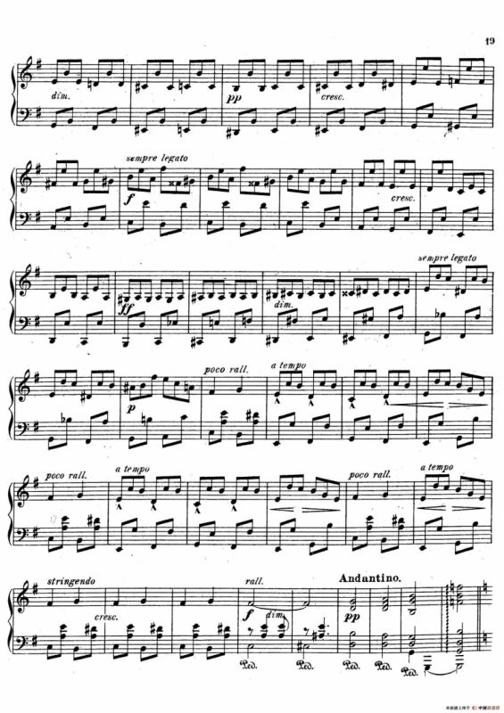 Etudes Rythmiques Op.149（节奏练习曲集）（5）