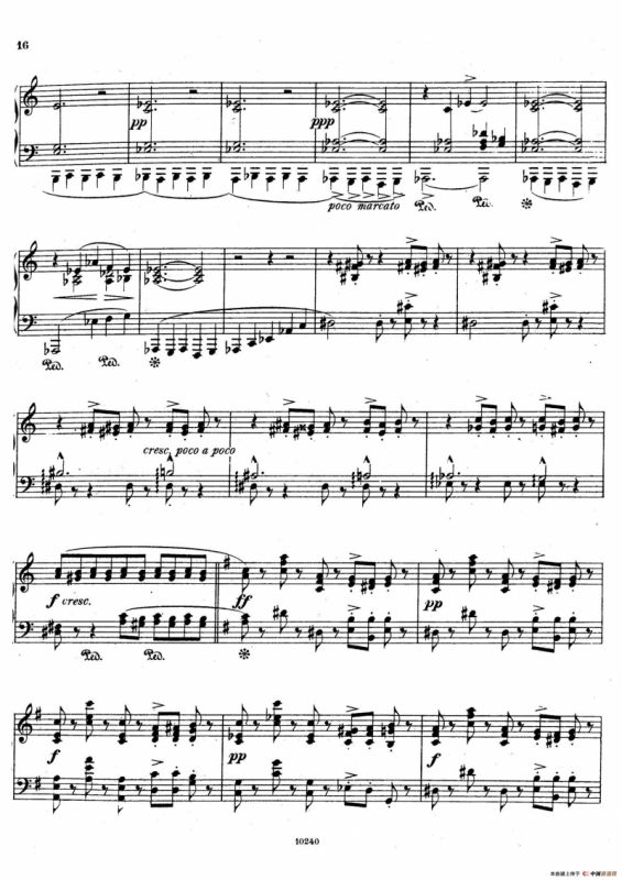 Etudes Rythmiques Op.149（节奏练习曲集）（4）