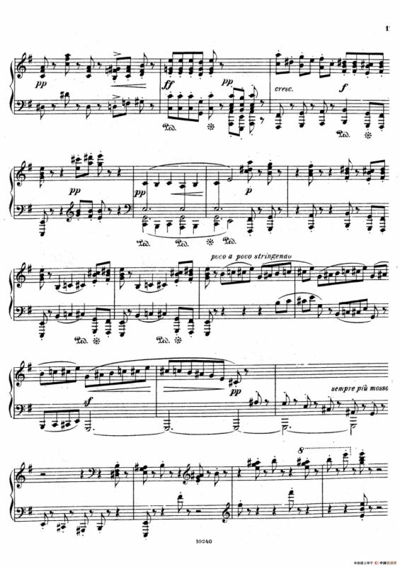 Etudes Rythmiques Op.149（节奏练习曲集）（4）