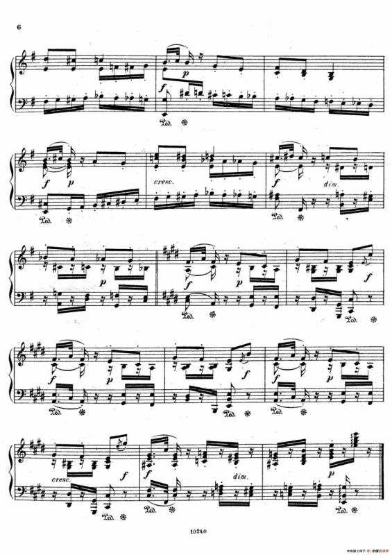 Etudes Rythmiques Op.149（节奏练习曲集）（1）