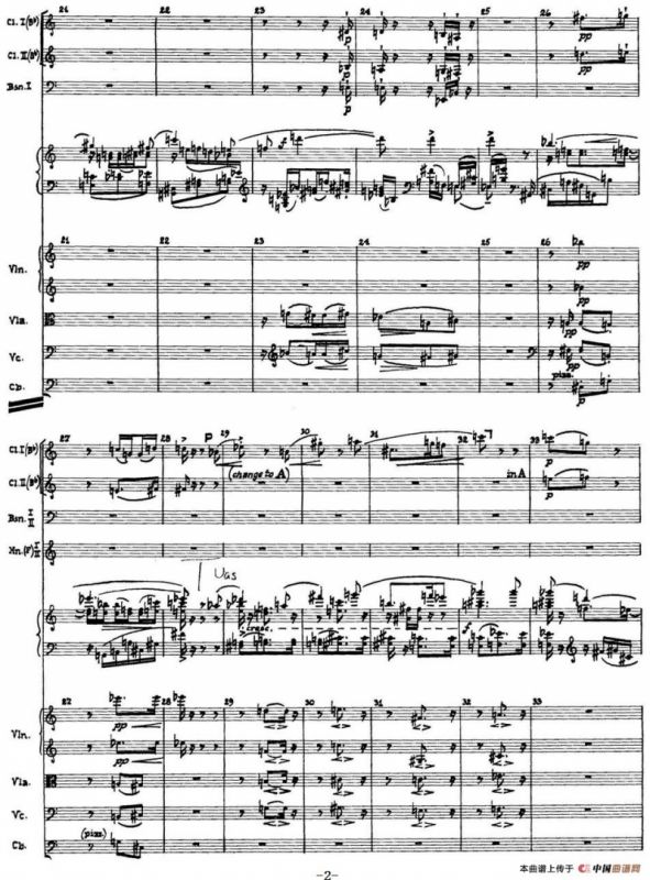 Piano Concerto Op.42（钢琴协奏曲总谱P1-34）