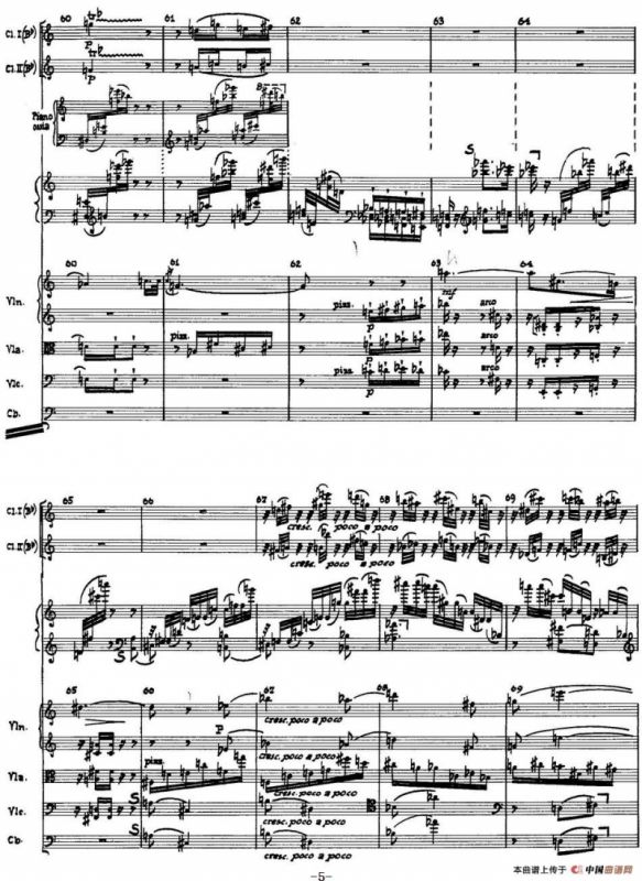 Piano Concerto Op.42（钢琴协奏曲总谱P1-34）