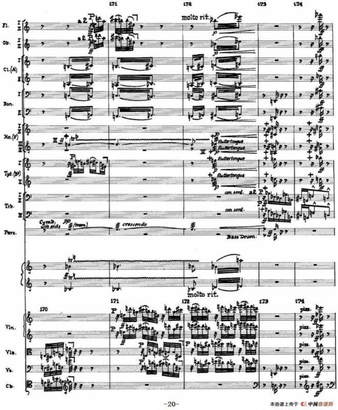 Piano Concerto Op.42（钢琴协奏曲总谱P1-34）