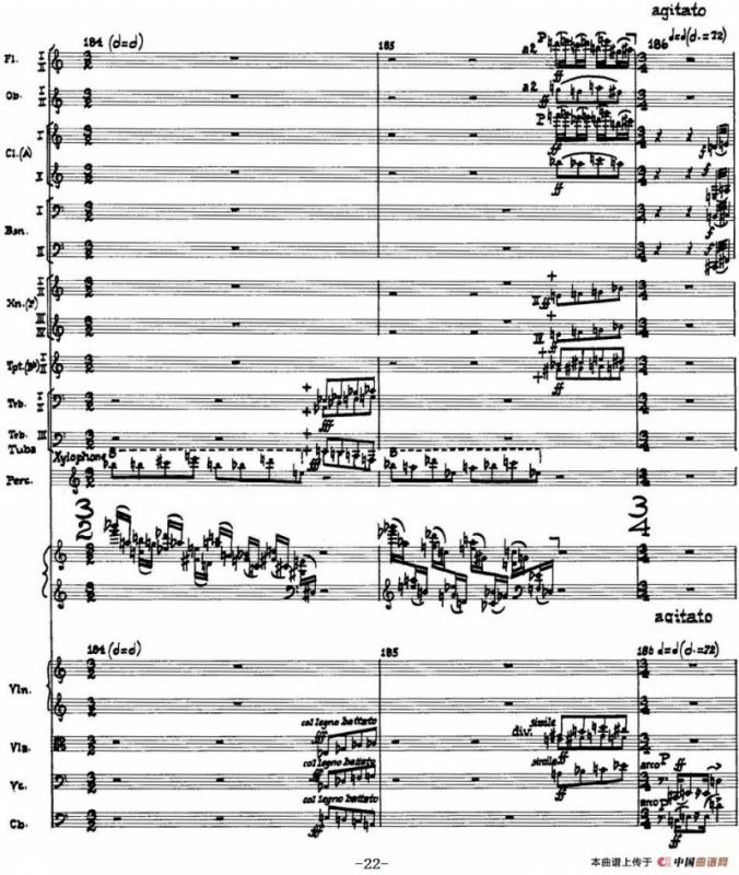 Piano Concerto Op.42（钢琴协奏曲总谱P1-34）