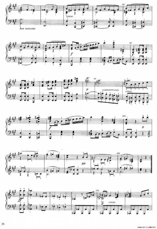 A大调钢琴大奏鸣曲（Grobe Sonate in A Major WWV 26）