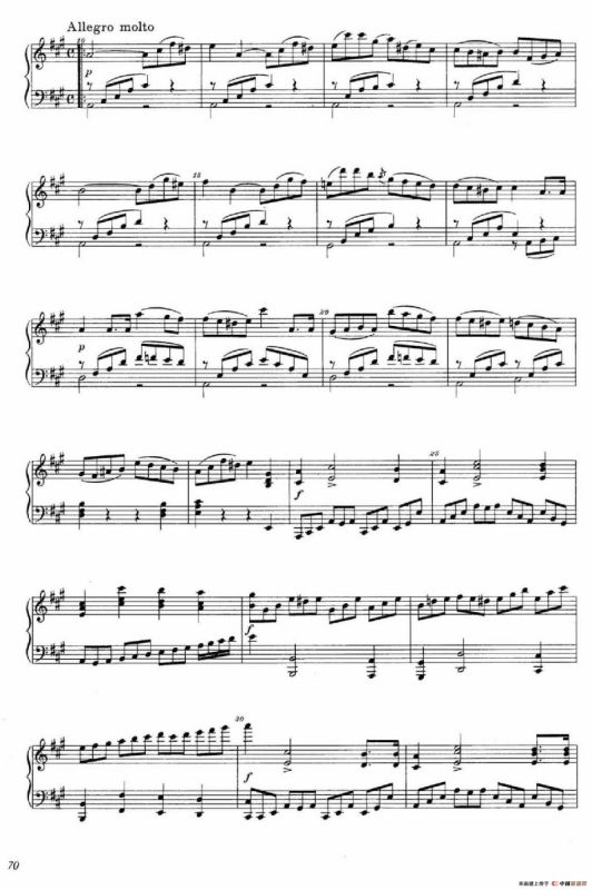 A大调钢琴大奏鸣曲（Grobe Sonate in A Major WWV 26）