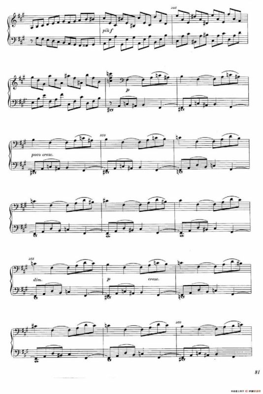 A大调钢琴大奏鸣曲（Grobe Sonate in A Major WWV 26）